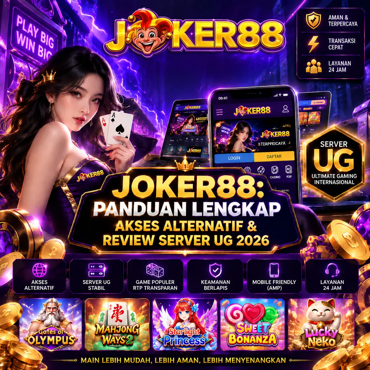 JOKER88: Panduan Lengkap Akses Alternatif & Review Server UG 2026